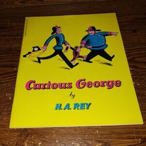 Curious George (H.A. Rey,, Scholastic Books) Softcover Book
